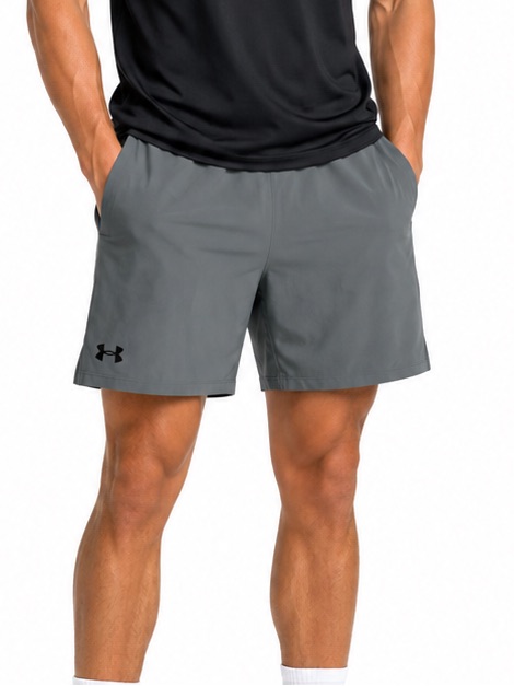 Under Armour Vanish Shorts Gray Training Gym Athletic Stretch Workout Small